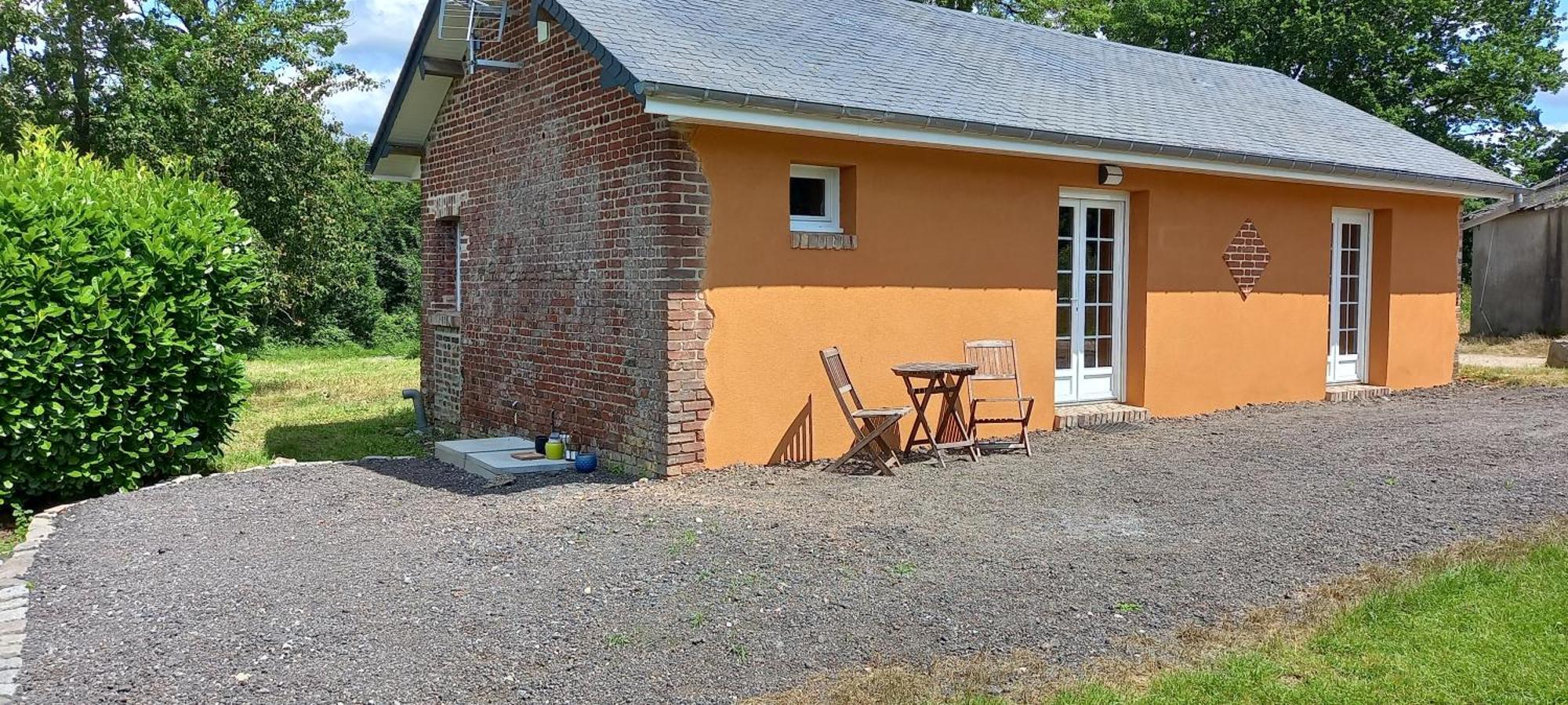 Gite Clos Masure De Blevillot Saint-Gilles-de-la-Neuville Exteriör bild