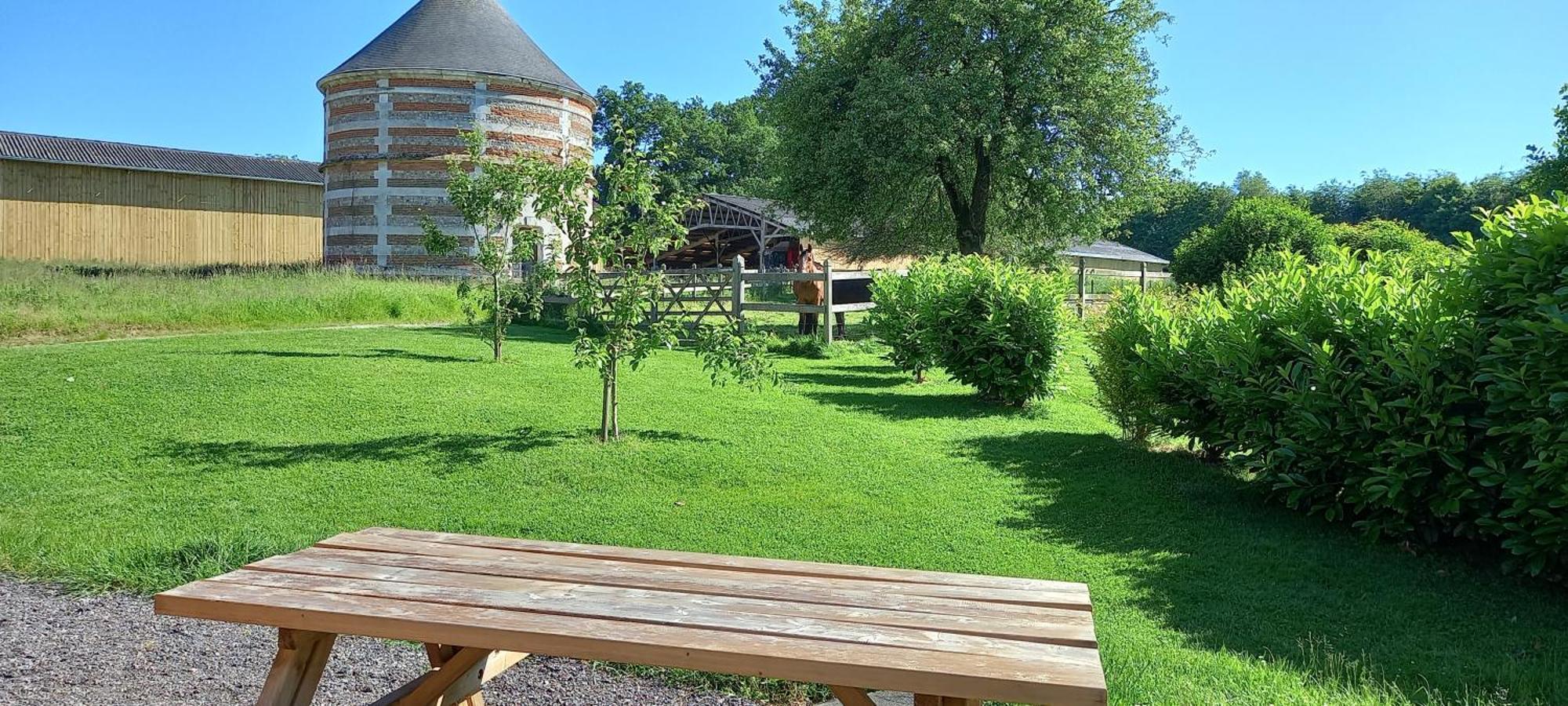 Gite Clos Masure De Blevillot Saint-Gilles-de-la-Neuville Exteriör bild